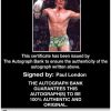 Paul London authentic signed WWE wrestling 8x10 photo W/Cert Autographed 05 Certificate of Authenticity from The Autograph Bank