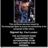 Paul London authentic signed WWE wrestling 8x10 photo W/Cert Autographed 06 Certificate of Authenticity from The Autograph Bank