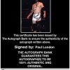 Paul London authentic signed WWE wrestling 8x10 photo W/Cert Autographed 10 Certificate of Authenticity from The Autograph Bank