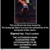 Paul London authentic signed WWE wrestling 8x10 photo W/Cert Autographed 16 Certificate of Authenticity from The Autograph Bank