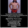 Paul London authentic signed WWE wrestling 8x10 photo W/Cert Autographed 18 Certificate of Authenticity from The Autograph Bank
