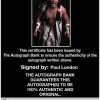Paul London authentic signed WWE wrestling 8x10 photo W/Cert Autographed 21 Certificate of Authenticity from The Autograph Bank