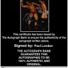 Paul London authentic signed WWE wrestling 8x10 photo W/Cert Autographed 26 Certificate of Authenticity from The Autograph Bank