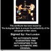 Paul London authentic signed WWE wrestling 8x10 photo W/Cert Autographed 27 Certificate of Authenticity from The Autograph Bank