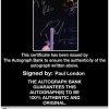 Paul London authentic signed WWE wrestling 8x10 photo W/Cert Autographed 28 Certificate of Authenticity from The Autograph Bank