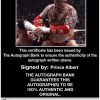 Prince Albert authentic signed WWE wrestling 8x10 photo W/Cert Autographed 01 Certificate of Authenticity from The Autograph Bank