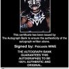 Psicosis authentic signed WWE wrestling 8x10 photo W/Cert Autographed 01 Certificate of Authenticity from The Autograph Bank