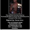 Randy Orton authentic signed WWE wrestling 8x10 photo W/Cert Autographed 02 Certificate of Authenticity from The Autograph Bank