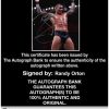 Randy Orton authentic signed WWE wrestling 8x10 photo W/Cert Autographed 03 Certificate of Authenticity from The Autograph Bank