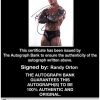 Randy Orton authentic signed WWE wrestling 8x10 photo W/Cert Autographed 05 Certificate of Authenticity from The Autograph Bank