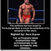 Rene Dupree authentic signed WWE wrestling 8x10 photo W/Cert Autographed 02 Certificate of Authenticity from The Autograph Bank