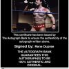 Rene Dupree authentic signed WWE wrestling 8x10 photo W/Cert Autographed 03 Certificate of Authenticity from The Autograph Bank