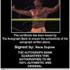 Rene Dupree authentic signed WWE wrestling 8x10 photo W/Cert Autographed 04 Certificate of Authenticity from The Autograph Bank