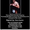 Rene Dupree authentic signed WWE wrestling 8x10 photo W/Cert Autographed 09 Certificate of Authenticity from The Autograph Bank