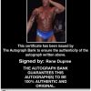 Rene Dupree authentic signed WWE wrestling 8x10 photo W/Cert Autographed 10 Certificate of Authenticity from The Autograph Bank