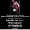 Rene Dupree authentic signed WWE wrestling 8x10 photo W/Cert Autographed 12 Certificate of Authenticity from The Autograph Bank