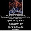 Rey Mysterio authentic signed WWE wrestling 8x10 photo W/Cert Autographed 01 Certificate of Authenticity from The Autograph Bank