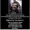 Rey Mysterio authentic signed WWE wrestling 8x10 photo W/Cert Autographed 03 Certificate of Authenticity from The Autograph Bank