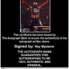 Rey Mysterio authentic signed WWE wrestling 8x10 photo W/Cert Autographed 04 Certificate of Authenticity from The Autograph Bank