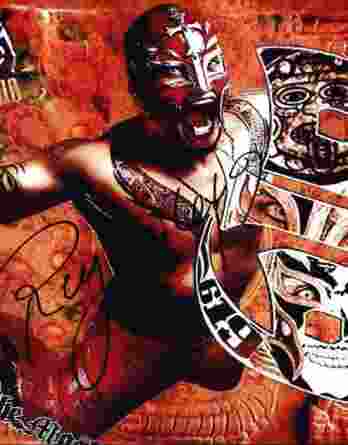 Rey Mysterio authentic signed WWE wrestling 8x10 photo W/Cert Autographed 11 signed 8x10 photo