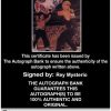 Rey Mysterio authentic signed WWE wrestling 8x10 photo W/Cert Autographed 12 Certificate of Authenticity from The Autograph Bank