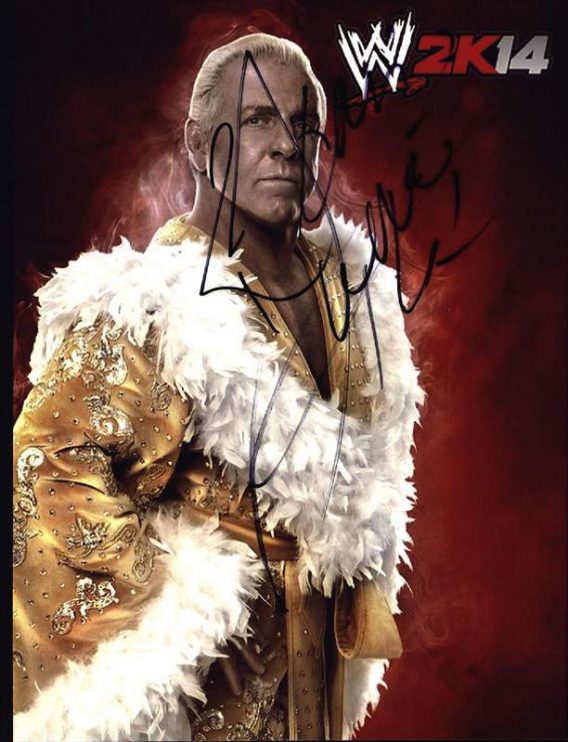 Ric Flair authentic signed WWE wrestling 8x10 photo W/Cert Autographed 01 signed 8x10 photo