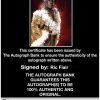 Ric Flair authentic signed WWE wrestling 8x10 photo W/Cert Autographed 01 Certificate of Authenticity from The Autograph Bank