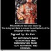 Ric Flair authentic signed WWE wrestling 8x10 photo W/Cert Autographed 03 Certificate of Authenticity from The Autograph Bank
