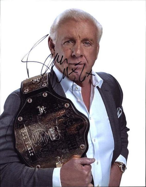 Ric Flair authentic signed WWE wrestling 8x10 photo W/Cert Autographed 04 signed 8x10 photo