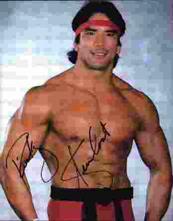Ricky Steamboat authentic signed WWE wrestling 8x10 photo W/Cert Autographed 01 signed 8x10 photo