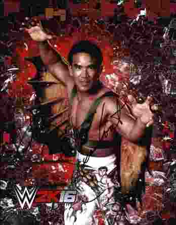 Ricky Steamboat authentic signed WWE wrestling 8x10 photo W/Cert Autographed 02 signed 8x10 photo