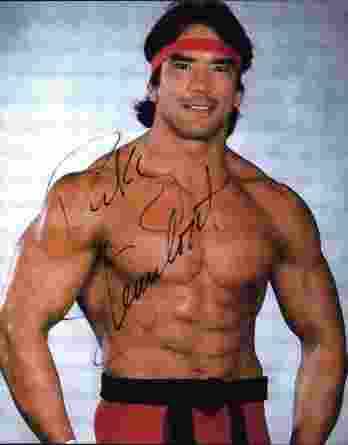 Ricky Steamboat authentic signed WWE wrestling 8x10 photo W/Cert Autographed 03 signed 8x10 photo