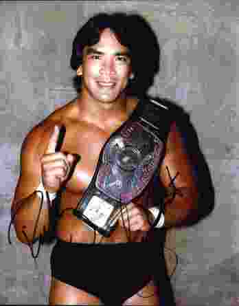 Ricky Steamboat authentic signed WWE wrestling 8x10 photo W/Cert Autographed 04 signed 8x10 photo
