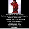 Ricky Steamboat authentic signed WWE wrestling 8x10 photo W/Cert Autographed 09 Certificate of Authenticity from The Autograph Bank