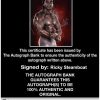Ricky Steamboat authentic signed WWE wrestling 8x10 photo W/Cert Autographed 12 Certificate of Authenticity from The Autograph Bank