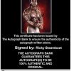 Ricky Steamboat authentic signed WWE wrestling 8x10 photo W/Cert Autographed 16 Certificate of Authenticity from The Autograph Bank