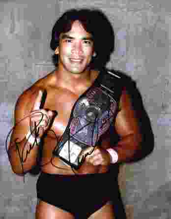 Ricky Steamboat authentic signed WWE wrestling 8x10 photo W/Cert Autographed 21 signed 8x10 photo