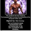 Rob Conway authentic signed WWE wrestling 8x10 photo W/Cert Autographed 05 Certificate of Authenticity from The Autograph Bank