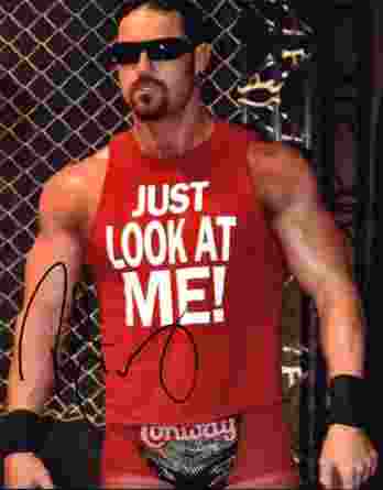 Rob Conway authentic signed WWE wrestling 8x10 photo W/Cert Autographed 08 signed 8x10 photo