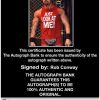 Rob Conway authentic signed WWE wrestling 8x10 photo W/Cert Autographed 08 Certificate of Authenticity from The Autograph Bank