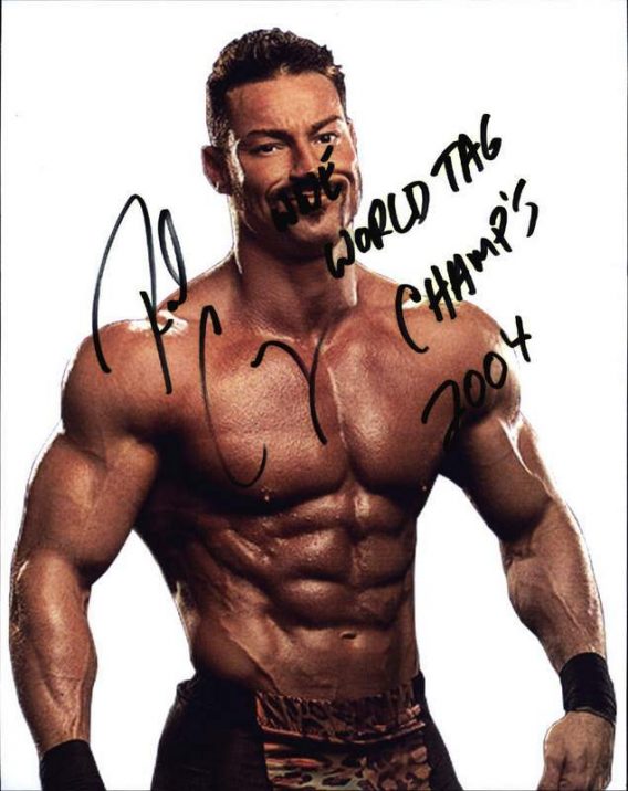 Rob Conway authentic signed WWE wrestling 8x10 photo W/Cert Autographed 12 signed 8x10 photo