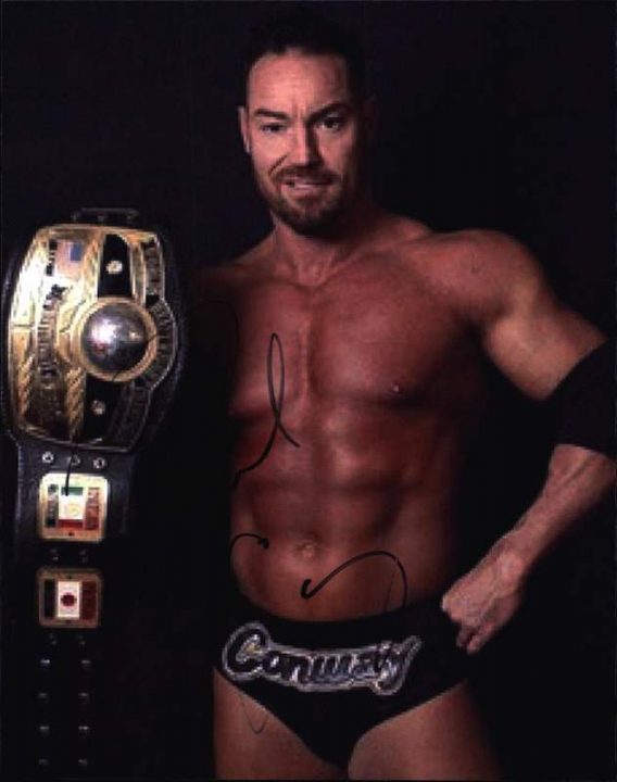 Rob Conway authentic signed WWE wrestling 8x10 photo W/Cert Autographed 13 signed 8x10 photo