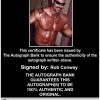 Rob Conway authentic signed WWE wrestling 8x10 photo W/Cert Autographed 14 Certificate of Authenticity from The Autograph Bank