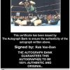 Rob Van-Dam authentic signed WWE wrestling 8x10 photo W/Cert Autographed 04 Certificate of Authenticity from The Autograph Bank