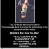 Rob Van-Dam authentic signed WWE wrestling 8x10 photo W/Cert Autographed 06 Certificate of Authenticity from The Autograph Bank