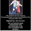 Rob Van-Dam authentic signed WWE wrestling 8x10 photo W/Cert Autographed 07 Certificate of Authenticity from The Autograph Bank