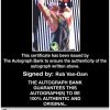 Rob Van-Dam authentic signed WWE wrestling 8x10 photo W/Cert Autographed 12 Certificate of Authenticity from The Autograph Bank