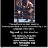 Rob Van-Dam authentic signed WWE wrestling 8x10 photo W/Cert Autographed 14 Certificate of Authenticity from The Autograph Bank