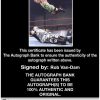 Rob Van-Dam authentic signed WWE wrestling 8x10 photo W/Cert Autographed 16 Certificate of Authenticity from The Autograph Bank