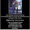 Rob Van-Dam authentic signed WWE wrestling 8x10 photo W/Cert Autographed 19 Certificate of Authenticity from The Autograph Bank